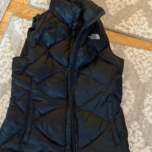 North face puffer vest